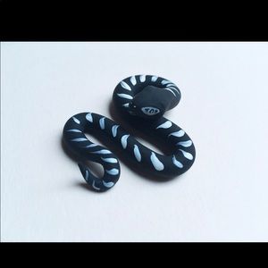 Lisa Vanin handmade clay snake